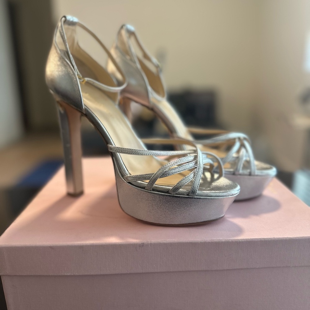 NIB Jennifer Chamandi Roberto platform sandals - Picture 8 of 13